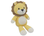 Living Textiles Baby/Newborn/Infant Cotton Knitted Character Toy Leo the Lion