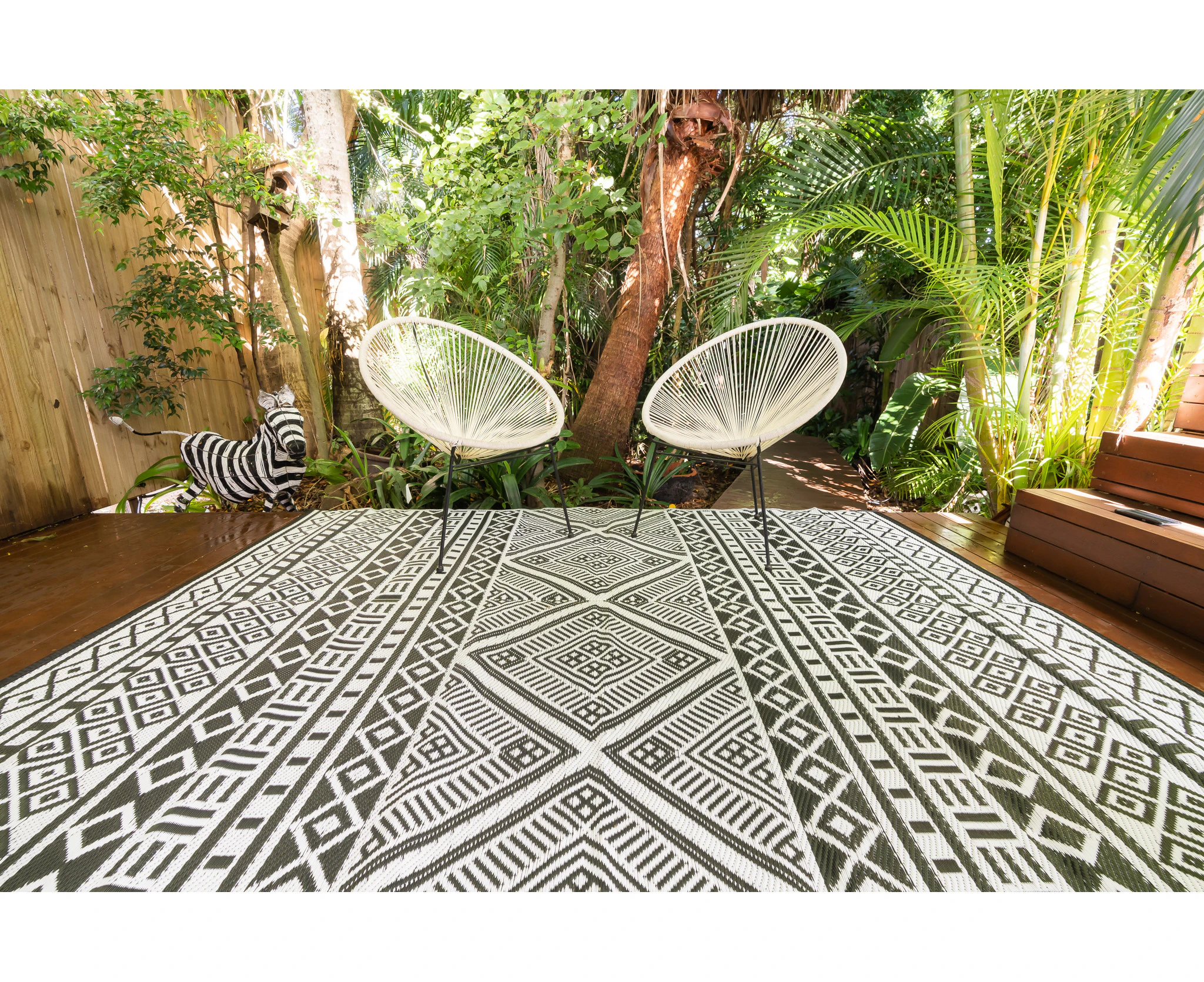 Outdoor Rug - Lesotho Geometric Tribal