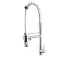 Spring Pull Out tap Swivel Double Spouts Laundry tap Kitchen Bar Sink Faucets Brass Chrome