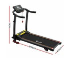 Everfit Treadmill Electric Home Gym Fitness Excercise Machine Foldable 370mm