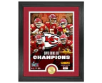 Kansas City Chiefs SB LVII Champions Team Force Coin Frame - Multi