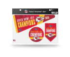 Kansas City Chiefs Super Bowl LVII Champions NFL Magnet-Set - Multi