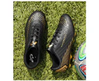 Men Socyte Football Boot Soccer Shoe Professional Training Child Football Crampon - Black