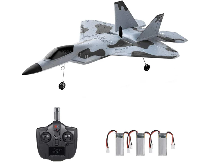 XK A180 F-22 3 Channel Brushless RC Jet Plane