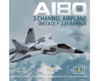 XK A180 F-22 3 Channel Brushless RC Jet Plane