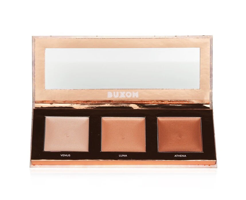 Buxom Divine Goddess Luminizing Highlighter Palette by Buxom for Women - 0.48 oz Highlighter