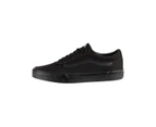 Vans Men's Ward Low Top Skater Sneakers - Black/Black