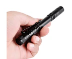 Portable Flashlight Pencil Pocket Light LED Waterproof Torch Aluminum Alloy Outd