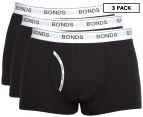 Bonds Men's Guyfront Trunks 3-Pack - Navy