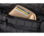 Granite Gear Foldable Duffle Bag With Backpack Straps Waterproof Sports Gym Duffel Bag Crossbody Camping Hiking Bag Black
