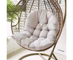 Swing Chair Egg Cushion Sofa Hanging Chair Seat Relax Cushions Padded Pad Covers Light Grey