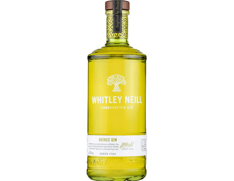 Whitley Neill Quince Gin 700mL Bottle