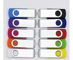 1pc Flash Drive Thumb Drives Memory Sticks Drive USB 2.0 Flash Drives Mixed（Random Color)128GB