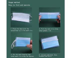 Mask Storage Clips, Folding Portable Storage Bag, Mask StorageBox, Portable Mask StorageClip, Convenient to Carry Out Masks, Compact for Repeated Use