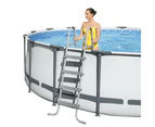 Bestway 5613a - 4.88m x 1.22m Swimming Pool Above Ground Steel Round