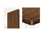 Oikiture 150cm Desk Top Electric Desk Board Computer Table Walnut