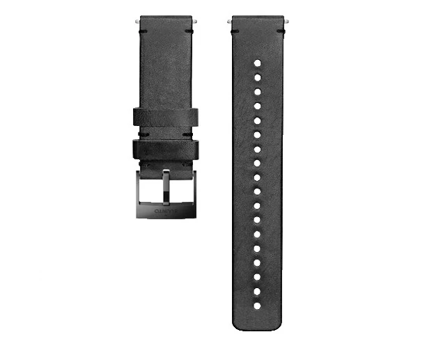 Suunto 24mm Urban 2 Leather Strap - Black M