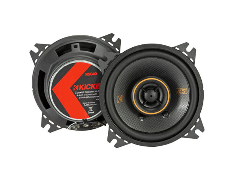 Kicker KSC404 4" 150W 2-Way Speakers