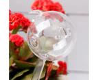 Glass Self-Watering Globes, Cute Pig Plant Waterer Watering Bulbs Clear Glass Aqua Bulbs for Both Indoor and Outdoor