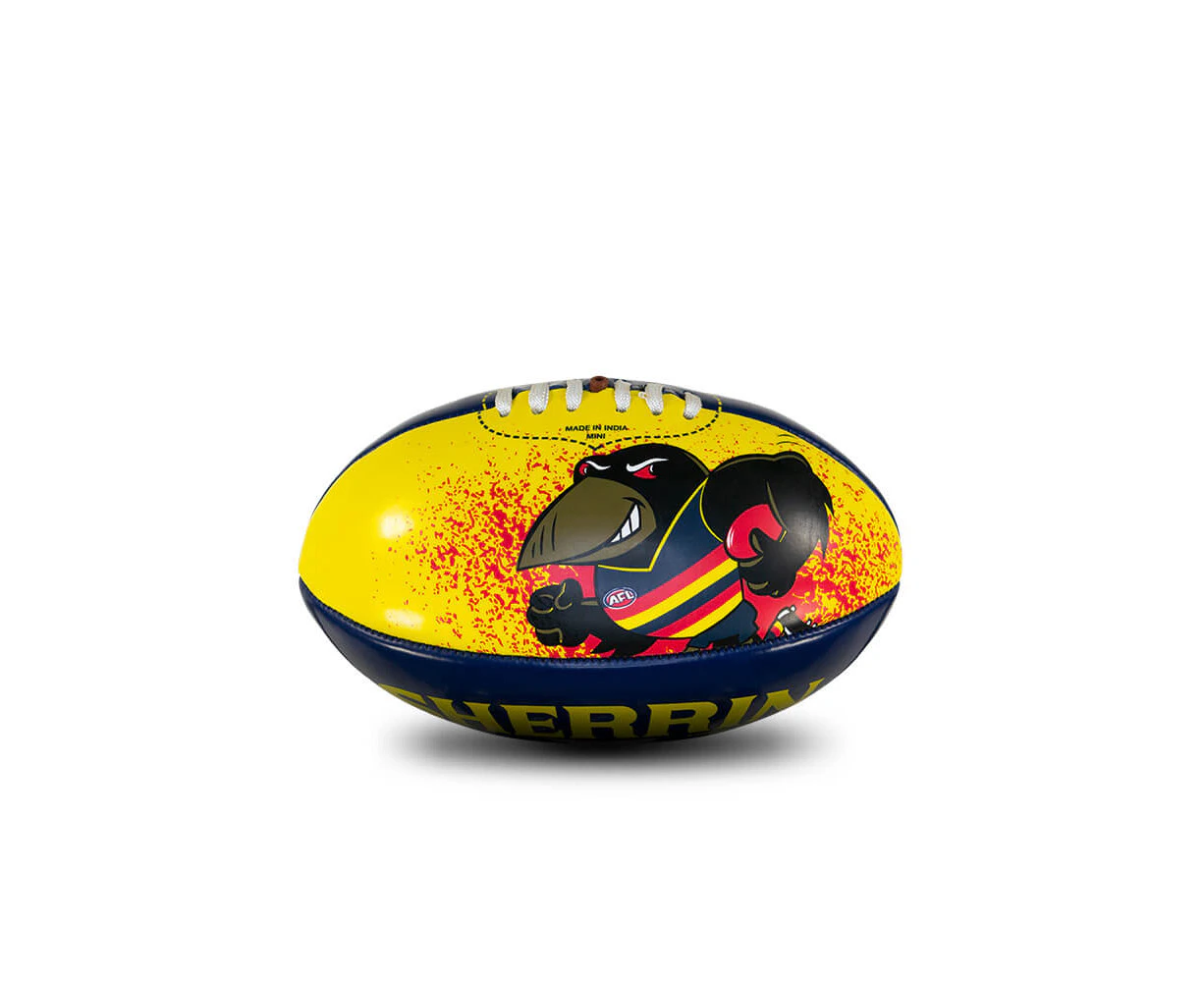 AFL PVC Mascot Football - Adelaide Crows - 20cm Ball