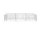 Gabion Raised Bed Steel 270x90x50 cm