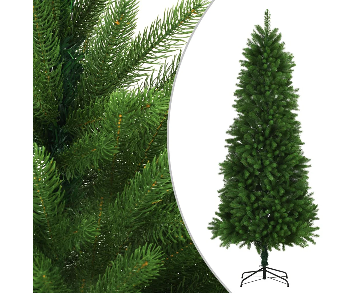 Artificial Christmas Tree Lifelike Needles 240 cm Green