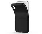 Spigen iPhone XS Case, Genuine SPIGEN Soft TPU Liquid Air Armor Slim Cover for Apple [Colour:Black]