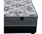 Foret Bed Mattress 5 Zone Euro Top Bedding Foam Medium Firm 25cm Single King Single Double Queen King Size