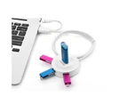 UGreen 4 Port USB 2.0 HUB Portable OTG Expansion Splitter For Laptop PC Mac