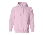 Gildan Heavy Blend Adult Unisex Hooded Sweatshirt / Hoodie (Light Pink) - BC468