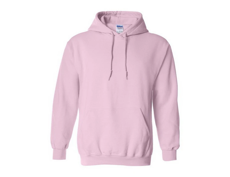 Gildan Heavy Blend Adult Unisex Hooded Sweatshirt / Hoodie (Light Pink) - BC468