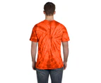 Colortone Adults Unisex Tonal Spider Short Sleeve T-Shirt (Spider Orange) - RW2625