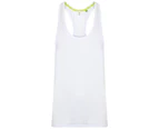 Tombo Mens Muscle Vest (White) - RW5472