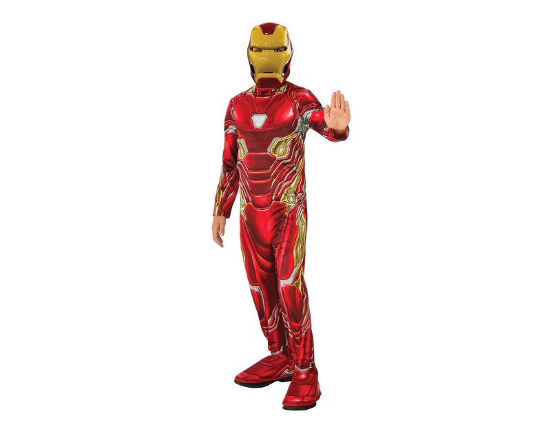 Iron Man Childrens/Kids Costume (Red/Yellow) - BN5031
