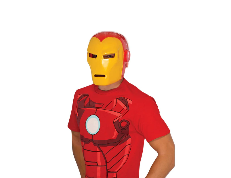 Iron Man Childrens/Kids Mask (Yellow/Red) - BN5105