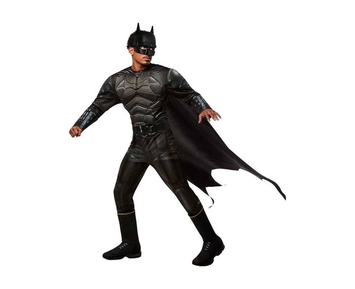 Batman Mens Deluxe Costume (Black) - BN5184