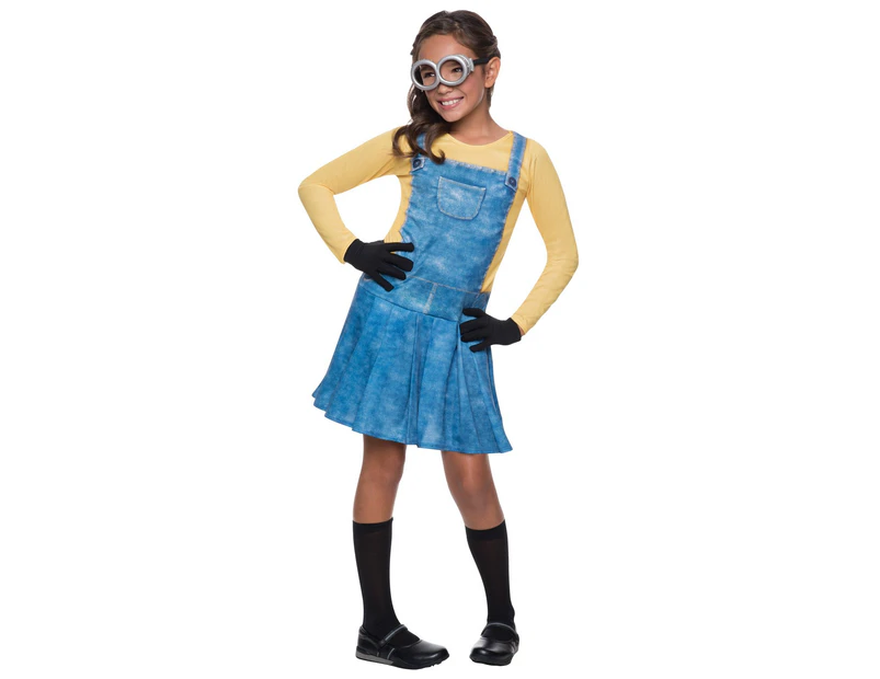 Minions Girls Costume (Blue/Yellow) - BN5071