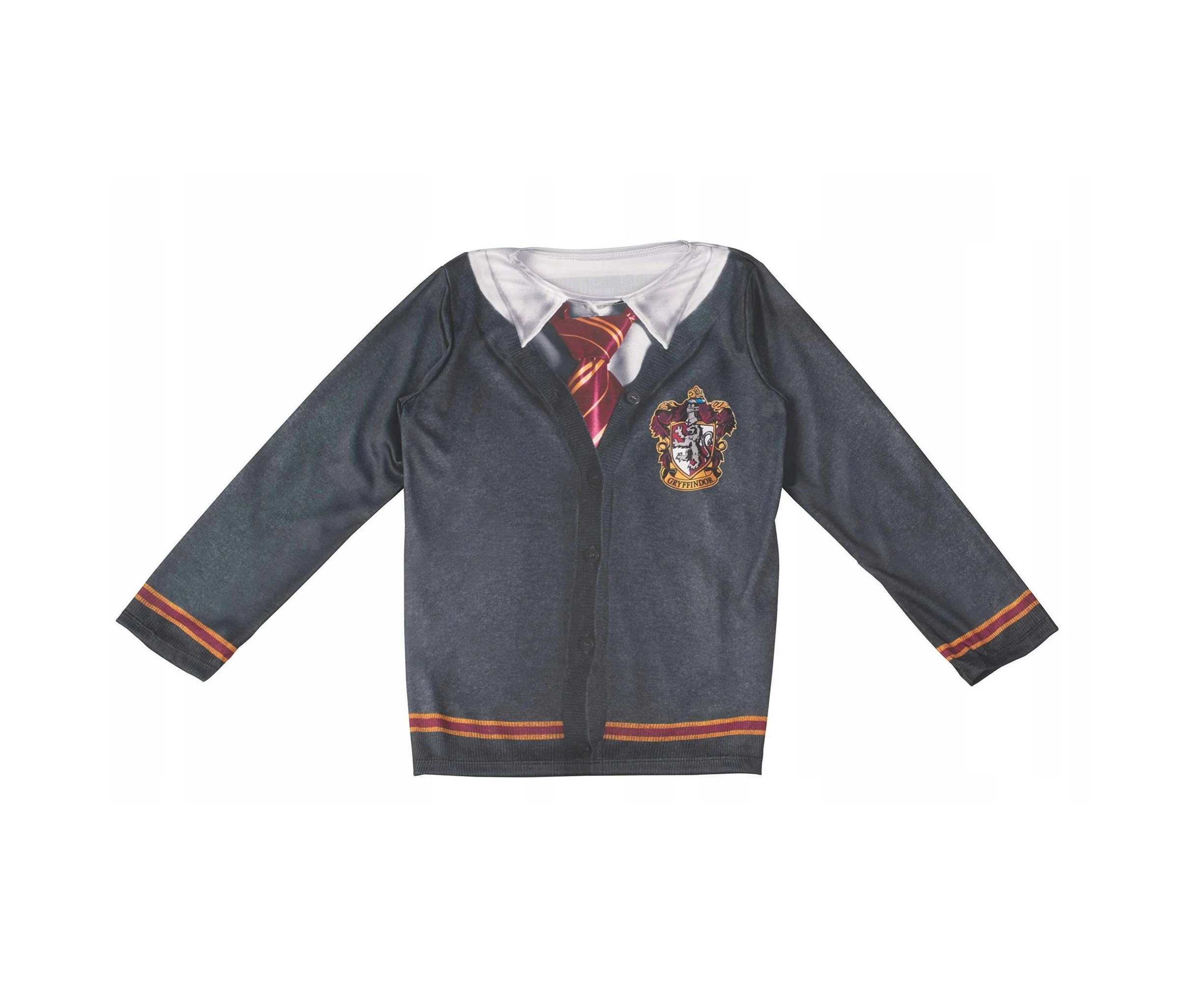 Harry Potter Childrens/Kids Gryffindor Costume Top (Dark Grey) - BN5458