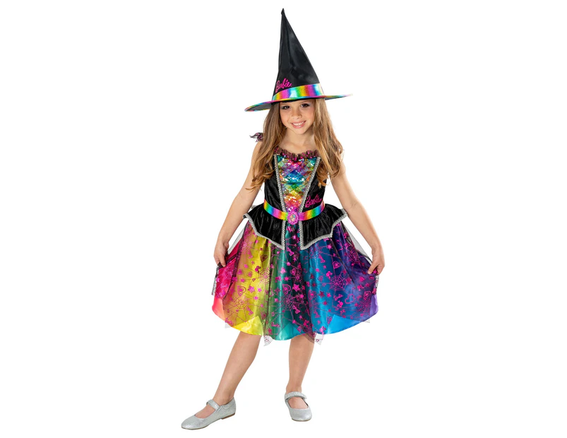 Barbie Girls Witch Costume Dress (Multicoloured) - BN5563