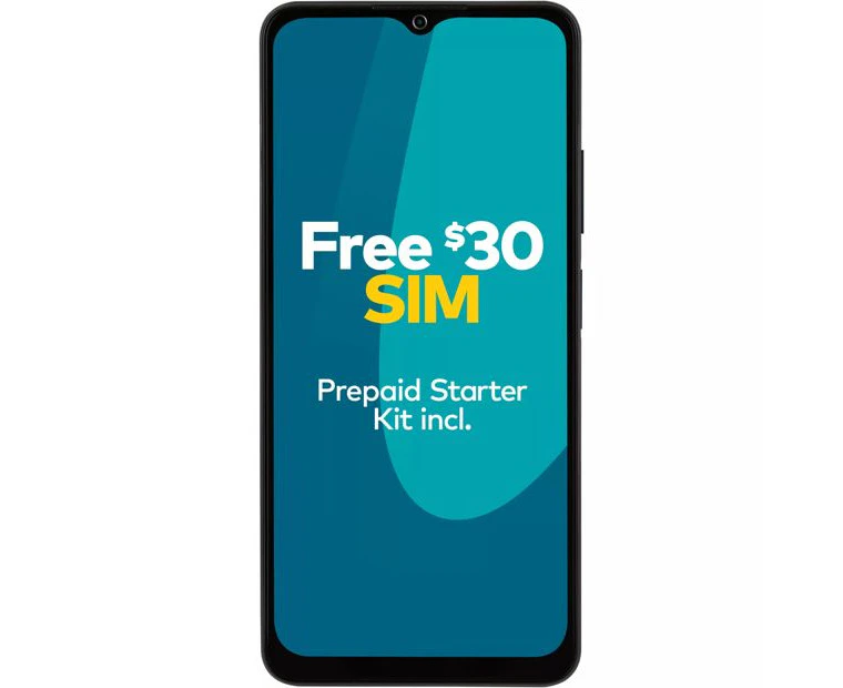 Optus X Swift 5G (6.52-inch, 4GB RAM+64GB Storage) - Black