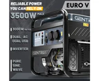 GENTRAX Inverter Generator 3.5KW Max 3.0KW Rated Open Frame Portable Camping RV Advanced Open Frame Design