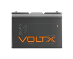 2x VoltX LCD 12V 100Ah Lithium Battery LiFePO4 Max 6 Series Parallel