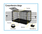 BEASTIE Dog Cage 24 inch Large