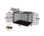 BEASTIE Dog Cage 24 inch Large