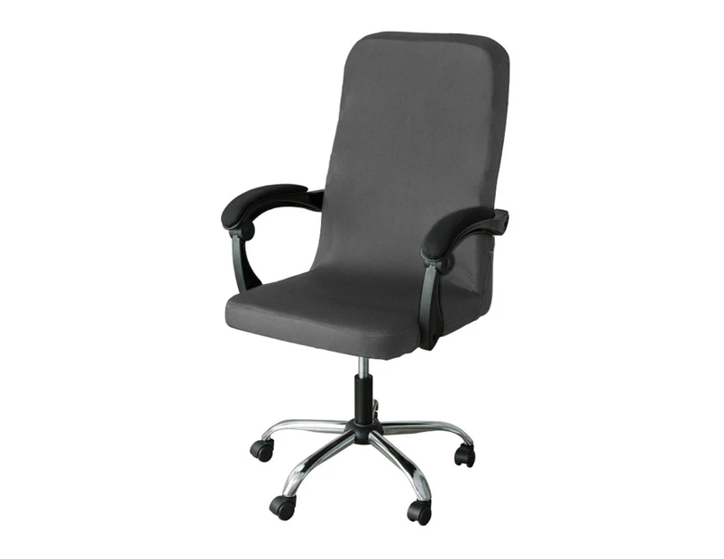 Office Gaming Chair Cover Water Resistant Computer Chair Slipcovers - Dark Grey