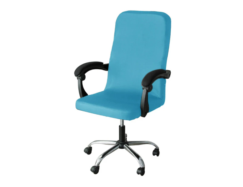 Office Gaming Chair Cover Water Resistant Computer Chair Slipcovers - Blue
