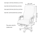 Office Gaming Chair Cover Water Resistant Computer Chair Slipcovers - Light Grey