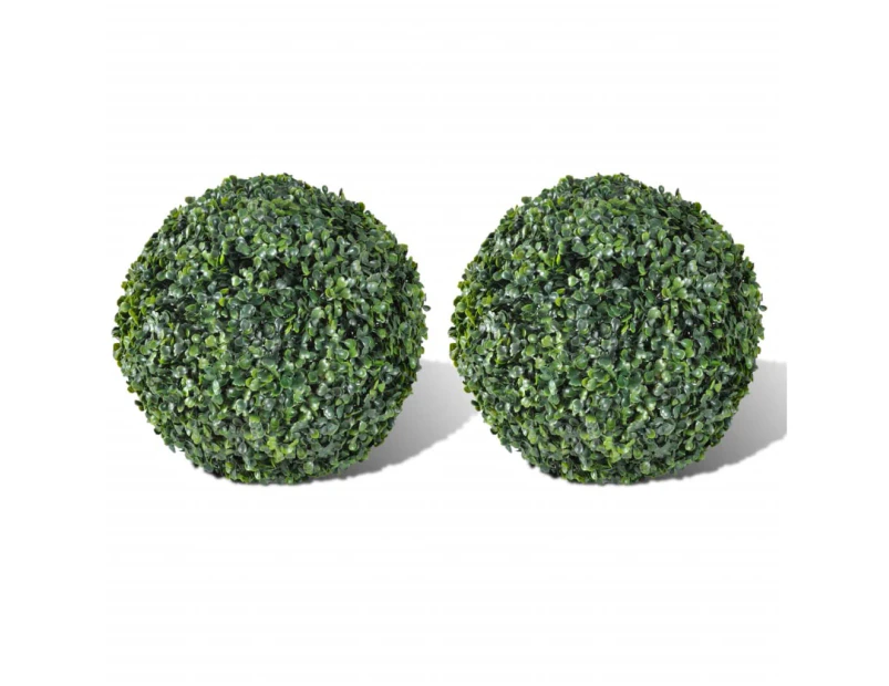 Boxwood Ball Artificial Leaf Topiary Ball 27 cm 2 pcs