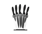 5-Star Chef 7PCS Kitchen Knife Set Stainless Steel Non-stick with Sharpener