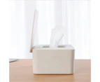 Wet Wipes Dispenser Holder with Lid Tissue Organizer Utility Tabletop Wipes for